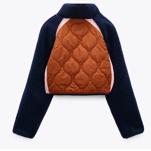 Zara Multicolor Teddy Jacket - Picture 2 of 8